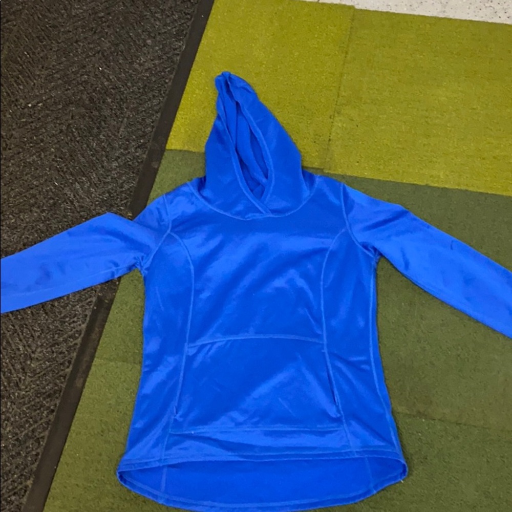Warm Blue Fleece Sweater
